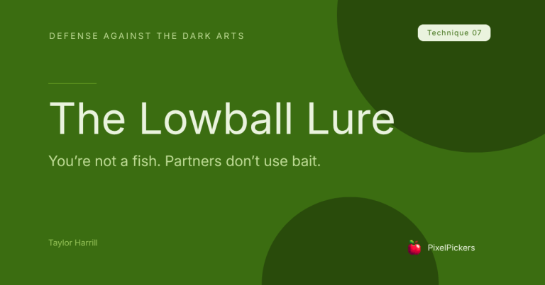 The Lowball Lure