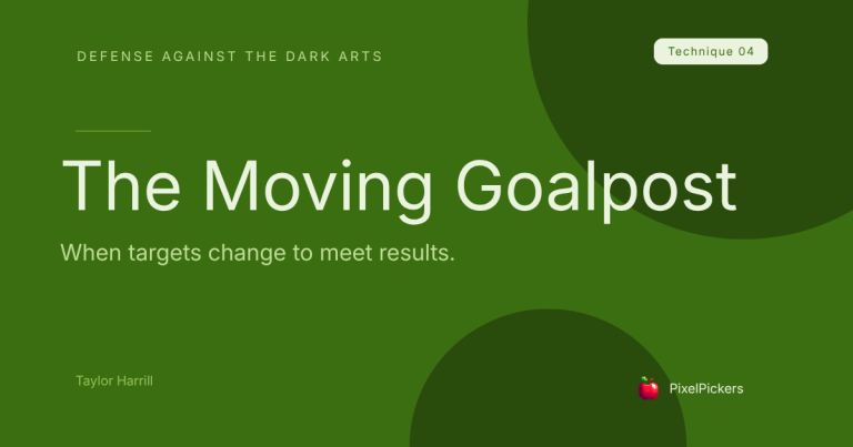 The Moving Goalpost